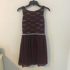 NWT Burgandy Formal Dress